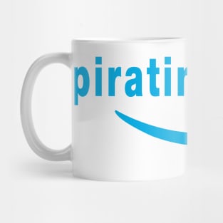 pirating and chill(eat the rich) Mug